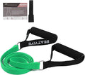 Exercise Bands with Handles, Resistance Bands with Handles, Ideal for Physical Therapy, Strength Training, Muscle Toning - Door Anchor and Starter Guide Included