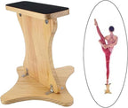 Cheerleading Balance Trainer, Wooden Cheer Flyer Stand Accessory, Versatile Athletic Balance Board, Improve Balance Flexibility Trainer for Sports Home Gym Flexibility Core Strength