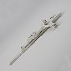 BC Catholic Crucifix Wall Cross, 10" H Jesus Christ Home Decor, Religious Gift, Wood Carved Look, Grey White Finish, Hand Painted by Buildclassic