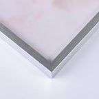upsimples 5x7 Picture Frame Set of 3, Made of High Definition Glass for 5 x 7 Silver Frames, Wall and Tabletop Display Thin Border Photo Frame for Home Décor