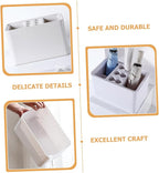 Indoor Umbrella Stand with Removable Drip Tray Compact Storage Rack for Entryway for Home Office and Hotel Use Holds and Folding Umbrellas Pearl White