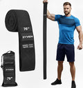 Premium Performance 76" Extended-Length High-Resistance Bands for Ultimate Strength, Mobility, and Plyometric Workouts