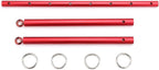 Sovyime Red Portable Exercise Spreader Bar, Restore Pilates Sports Aid Training Fitness Gear Pilates Aid Kit, Home Yoga Gym Kit
