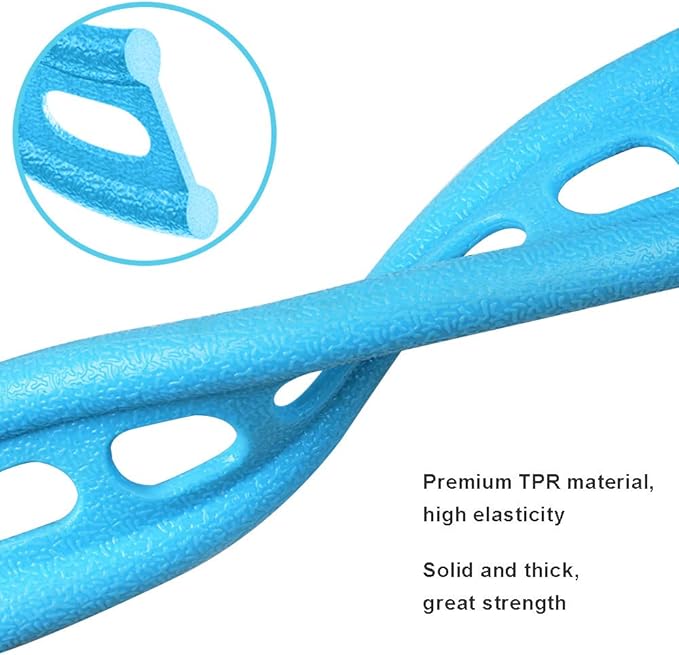 Pedal Resistance Bands with Handles Exercise Bands Multifunction Tension Rope Fitness for Working Out Arm Abs Legs Stretch Bands