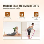 Live Well Starter Kit for Beginners – 2 EVA Foam Yoga Blocks (3x6x9 in) + 8ft Pink Yoga Strap with Loops – Yoga Accessories for Stretching, Balance, Alignment & Flexibility