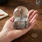 City-Souvenirs Silver London Snow Globe 2.5 Inches Tall
