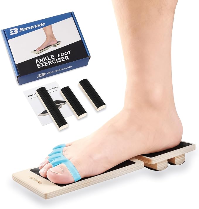 Ankle Foot Strengthener Axis Board Single Leg Ankle Balance Board Blackboard Foot Trainer for Stability Exercise Physical Therapy for Plantar Fasciitis Relief Strengthening Equipment
