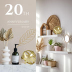 Gold Decor for Living Room Bedroom Bookshelf Coffee Table, Modern Style Figurine Decorative Ornaments Home Decor for Shelves (4.5" Modern Decorative Ball)