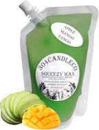 304CandleCo Large Squeeze Soy Wax Melt - 50 SCENTS! - Highly Fragrant & Hand-Crafted - Easy Mix & Match - American Made - Perfect for Wax Warmers (3oz, Apple Mango Tango)