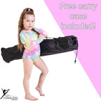 Artistic Gymnastics Beam for Home - 210/240/270/300 - Amazing Balance Equipment for Kids at Home - Faux Suede, High Density EVA Foam - Carrying Straps