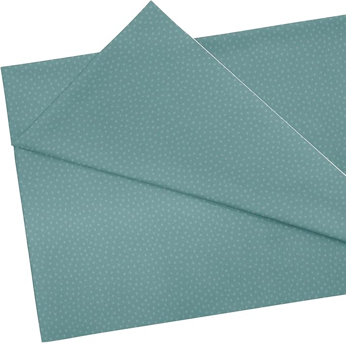 Teacher Created Resources Calming Blue Dots Creative Class Fabric for Classroom Bulletin Boards, Pillows, Curtains, and Crafts