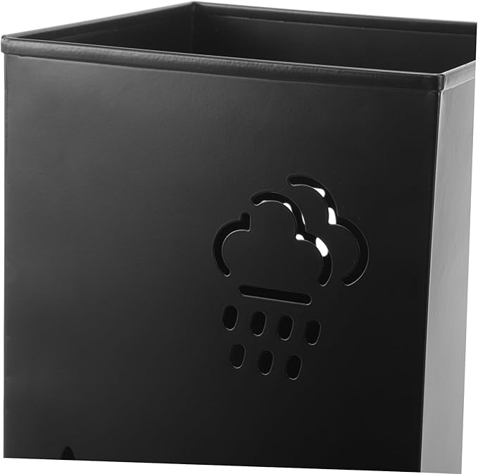 Zerodeko Metal Umbrella Holder Rack Stylish Space-saving Umbrella Stand for Entryway Versatile Organizer Efficient Drying Design Decor