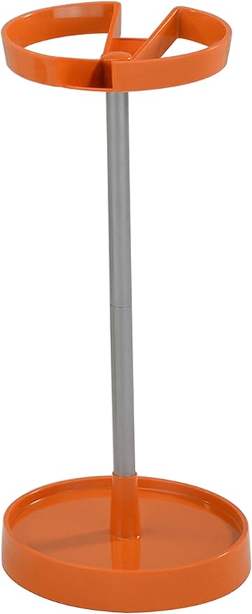 Kings Brand Furniture - Bromna Umbrella Stand Rack, Free Standing Umbrella Holder, Orange