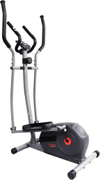Sunny Health & Fitness Elliptical Exercise Machine, Silent Magnetic Fully Body Training with Pulse Rate Grips, LCD Performance Monitor Equipment for Home Gym, Adjustable Resistance SunnyFit App Access