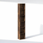 Furinno Cubicle 6-Tier Closet Organizers and Storage, Closet Organizer, Open Shelf Closet Storage, for Wardrobe, Bedroom, Living Room, Amber Pine