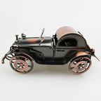 Metal Antique Vintage Car Model Handmade Handcrafted Collections Collectible Vehicle Home Décor