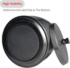 Ash Tray, Large Outdoor Ashtray with Lid, Ashtray for Outside Patio, Stainless Steel Windproof Smokeless Ash Tray for Balcony, Ashtrays for Smokers, Home Office Decoration