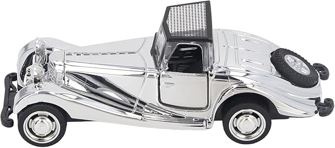 Vintage Car Model, 5.12 X 1.97inch Alloy Diecast Model Car, Collectible Cars with High Simulation Retro Details for Home Office Bar Shelf Display (Style 2)