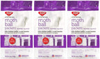 Enoz Lavender Scented Moth Ball Packets: Kills Clothes Moths, Carpet Beetles, Eggs and Larvae (6 oz Bag, 3 Pack)