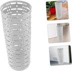 Ciieeo Vertical Umbrella Stand for Entryway Iron Storage Bucket with Base Stylish Design for Home Office Classroom Use