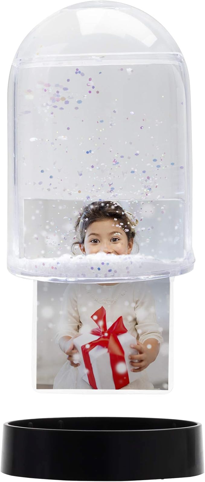 Neil Enterprises Inc. 1.75" x 2.75" Clear Vertical Photo Snow Globe