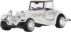 Asixxsix Vintage Car Model, 13x5cm Alloy Metal Antique Die Cast Car Model, Collectible Vehicle Ornament with High Simulation Details for Home Bar Shelf Decor (Style 2)