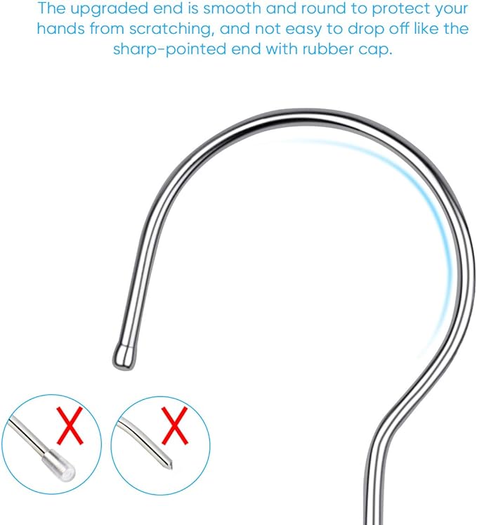 Fayleeko Wire Coat Hangers 40 Pack Strong Heavy Duty Stainless Steel Metal Ultra Thin Space Saving Clothes Hangers 16.5 Inch