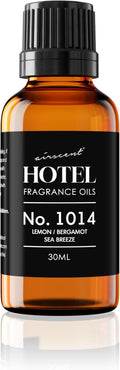AirScent Hotel Diffuser Oil No. 1014 Inspired by The Iconic 5-Star Hotel Coastal Blend - Lemon Bergamot Sea Breeze - 30 mL Fragrance Oil for Ultrasonic and Waterless Diffusers and Crafting