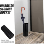 Round Umbrella Stand Rack 13.76 Inch Tall Umbrella Holder for Entryway Freestanding Canes Holder for Home and Office