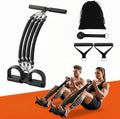 Multifunction Pedal Resistance Band with Handle，Sit Up Workout Equipment for Abdomen, Waist, Arm, Core/ABS, Physical Therapy, Leg