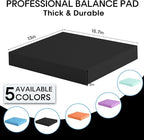 Balance Pad – Stability Trainer for Balance, Stretching, Physical Therapy, Exercise, Mobility, Rehabilitation and Core Training Non-Slip Closed Cell Foam Premium Balance Pad Knee Pad
