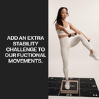 Pvolve Slant Board Home Gym Fitness Equipment to Sculpt & Strengthen Lower Body