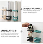 PRETYZOOM Easy Install Pp Umbrella Stand Base Multi-use Wall Hanging Umbrella Rack Storage