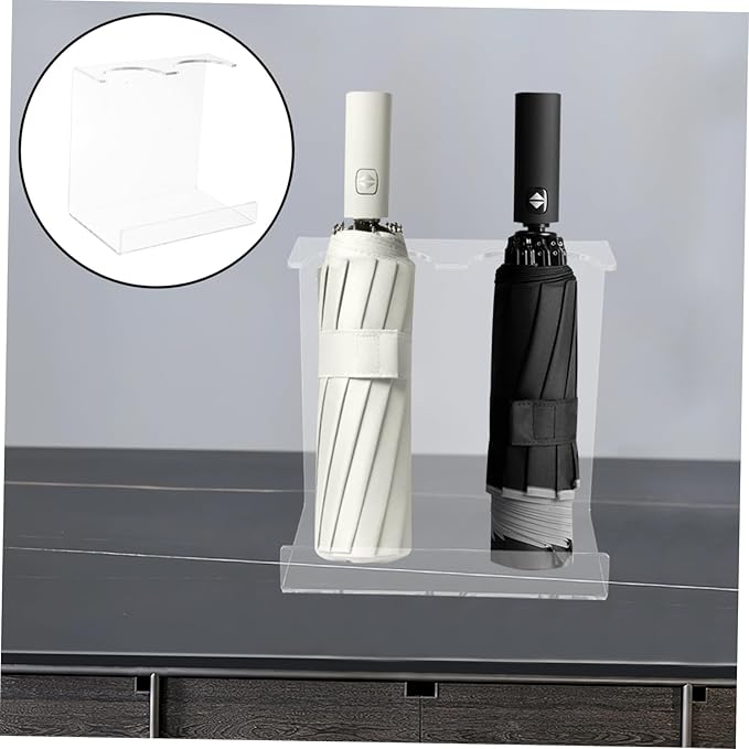 PRETYZOOM Japanese Umbrella Stand Acrylic Display Stand Umbrella Storage Rack for Shops
