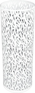 ZJchao Metal Freestanding Round Umbrella Stand Rack Bin for Entryway, Office, or Hotel Decor – Medium Size, Space-Saving Storage Holder Compatible with Standard Umbrellas