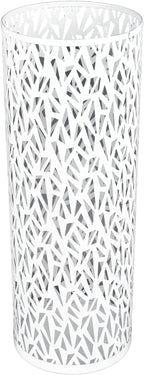 ZJchao Metal Freestanding Round Umbrella Stand Rack Bin for Entryway, Office, or Hotel Decor – Medium Size, Space-Saving Storage Holder Compatible with Standard Umbrellas