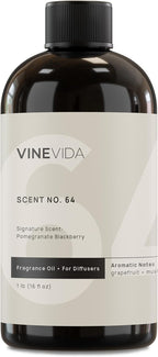 VINEVIDA [16 Fl Oz] NO. 64 Fragrance Oil for Cold Air Diffusers, Essential Oils for Diffuser Oil Refill & Air Freshener Room Spray