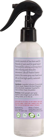 Lavender Pillow Spray – Natural Linen Mist with Pure Lavender Essential Oil, Calming Home Fragrance, Sleep Spray, Bathroom Freshener and Air Freshener – 8.5 fl oz