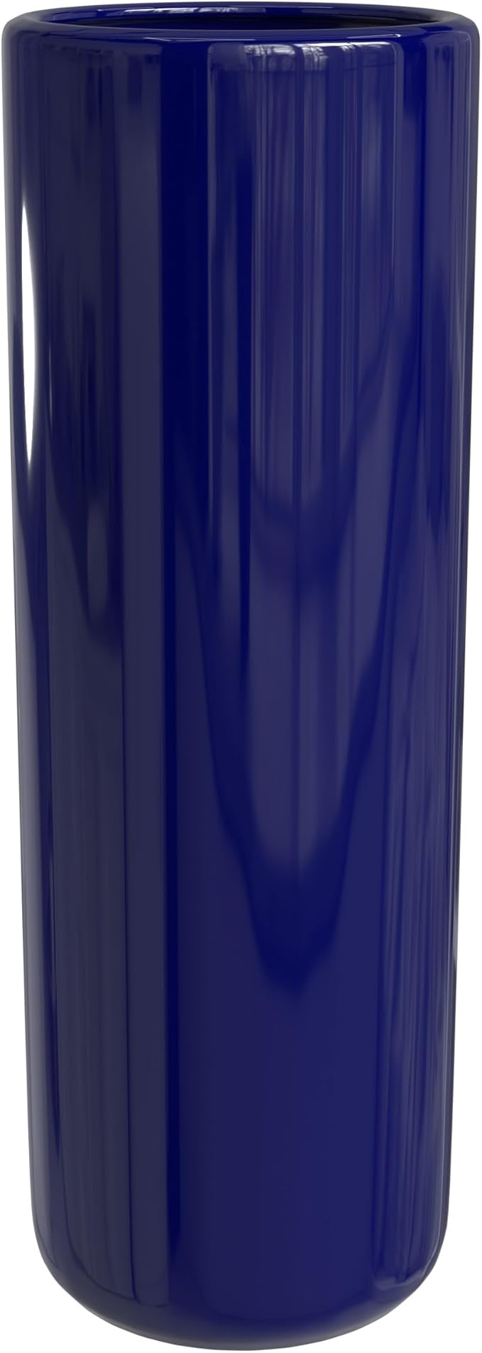 Red Lantern 24" Navy Blue Umbrella Stand