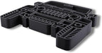 Jeep Wrangler Sculpture - Minimalist Decorative Accent for Off - Road Enthusiasts & Modern Home Decor | Collectible Design (Jeep Wrangler Front View Matte Black)