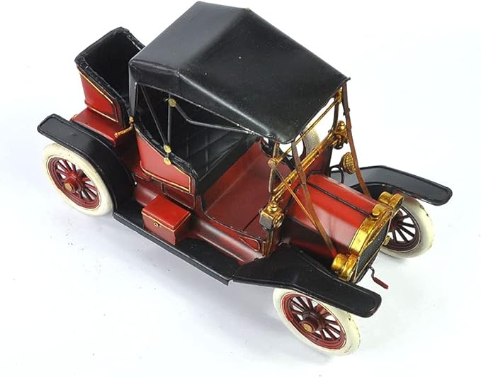 Iron Antique Vintage Car Model Retro Home Decor Collectible Vehicle Hobby Gifts