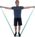 Therapist’s Choice® Professional Non-Latex Resistance Bands for Upper and Lower Body Exercise Workouts, Physical Therapy, Lower Pilates, and Rehab, 25 Yard (75 Feet) Roll Bulk Roll