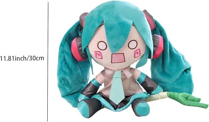 Cute Plush Toy Stuffeds Soft Doll Friends Birthday Party or Party Gift Collectibles (Green)