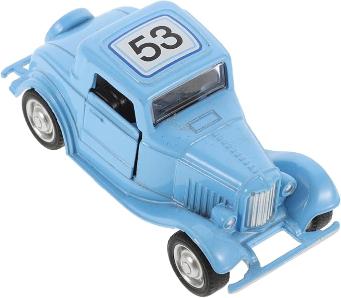 Abaodam Vintage Car Model Metal Statue Retro Car Ornament for Home Decor Desktop Decoration and Collectors