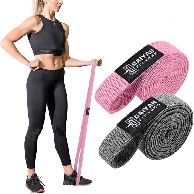 Long Resistance Bands, Fabric Resistance Bands Stretch Bands for Exercise Bands Resistance Bands Set Elastic Resistance Bands for Working Out Women Resistance Bands for Physical Therapy
