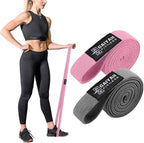 Long Resistance Bands, Fabric Resistance Bands Stretch Bands for Exercise Bands Resistance Bands Set Elastic Resistance Bands for Working Out Women Resistance Bands for Physical Therapy