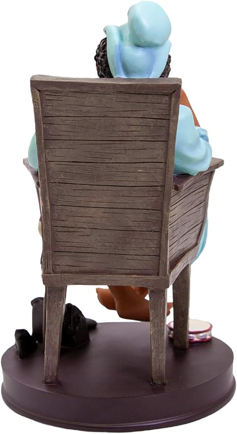 African American Expressions One More Day Lord Figurine – Black Art Home Décor, Sentimental Grandma Keepsake, Faith Inspired Collectible, Mother’s Day Thoughtful Present & Home Accents