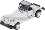 Vintage Car Model, 5.12 X 1.97inch Alloy Diecast Model Car, Collectible Cars with High Simulation Retro Details for Home Office Bar Shelf Display (Style 2)