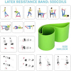 Pilates Essentials Kit for Women - Home Fitness Equipment Set, Includes Pilates Ring, Yoga Ball, Resistance Bands, Booty Bands for Core Strength, Glute Toning, and Yoga Stretching