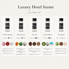 Scentiment Luxury Hotel Scents – 5 Diffuser Oil Set | Secret Desires, Day Dream, The One, Ocean Breeze & Amalfi Coast | Fresh Floral, Woody & Citrus Scents Home Fragrance Oils 5 x 0.68 fl oz (20 mL)